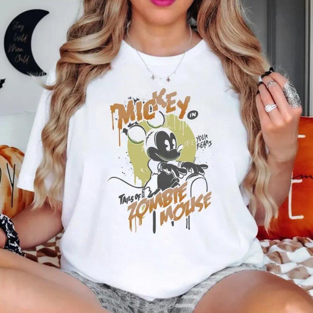 Mouse Zombie House Shirt, Mickey_S Not So Scary Party Halloween Shirt